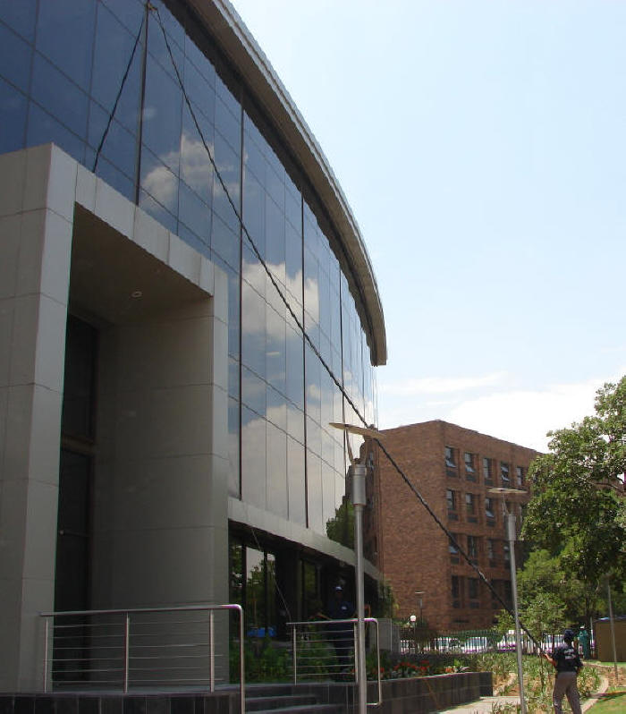 Large Glass Facade